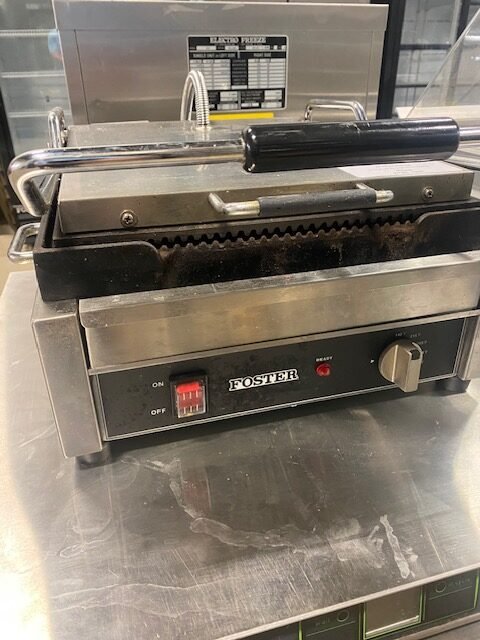 Used Restaurant Countertop Electric Panini Press