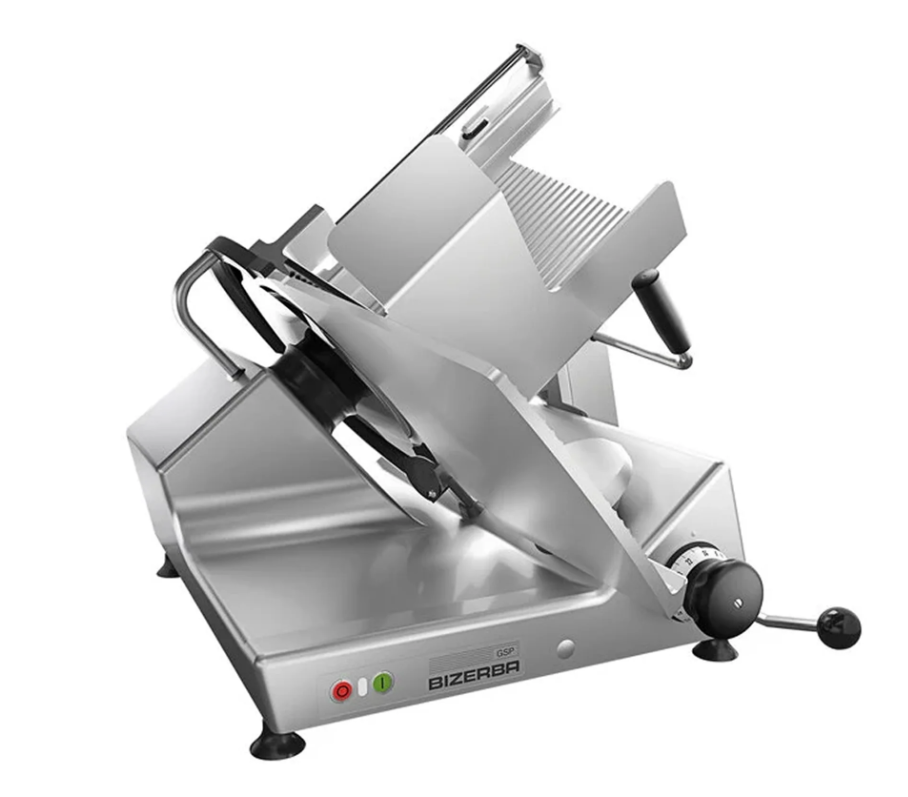 Bizerba 13" Manual Gravity Feed Meat Slicer - 0.5 Hp GSP V 2-150