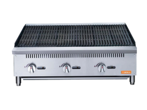 36" 105,000 BTU NG or LP, Countertop Gas Charbroiler BRB-36