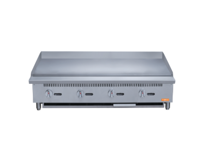 48" Wide 30" Deep 120,000 BTU Gas Griddle Flat Top, NG or LP BMG-48