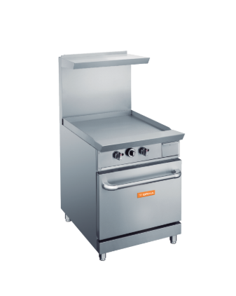 24" Wide 24" Griddle Stove Top Gas Range Oven LPG or NG, BGR-G24