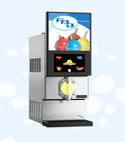 Multi-Flavor Frozen Beverage Dispenser Series 16 Flavor Base Cart Included 771-MFLV