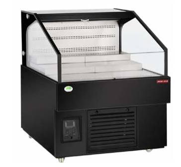 36" Low Profile Open Merchandiser Grab N' Go NOM-36-LSB