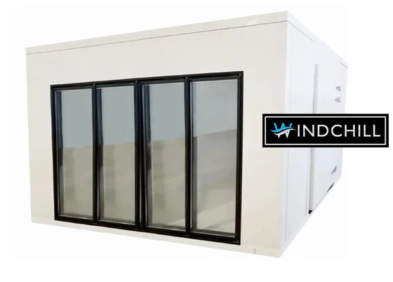 4 Doors with Frame 24"x79" Glass Door Sets for Walk-In Cooler & Freezer WC4-24x79