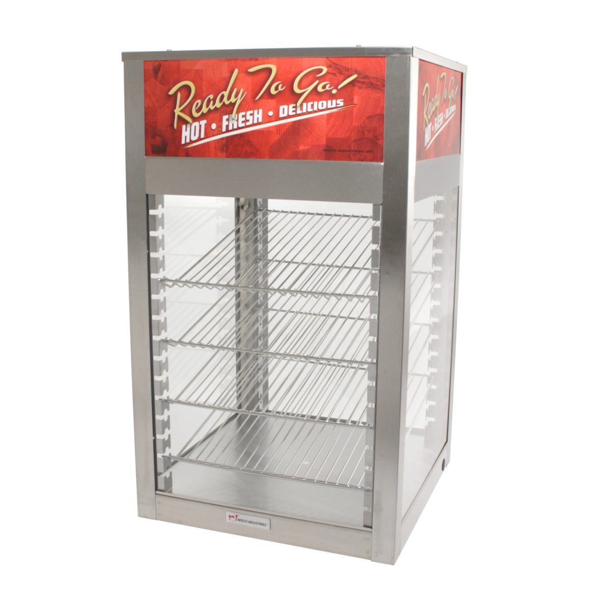 Wisco 695D-S Merchandiser Warmer Display Cabinet for Food Products