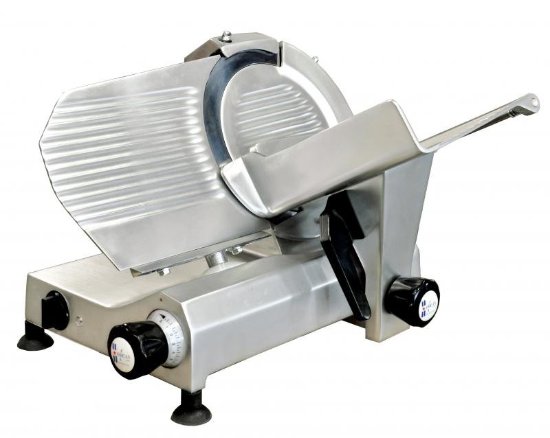Omcan Meat Slicer 10" Italian Stainless Commercial Countertop 0.35HP 13621
