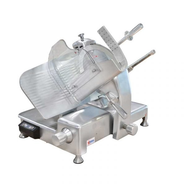 14" Meat Slicer Stainless Commercial Countertop Base Model 0.50HP Omcan 23544