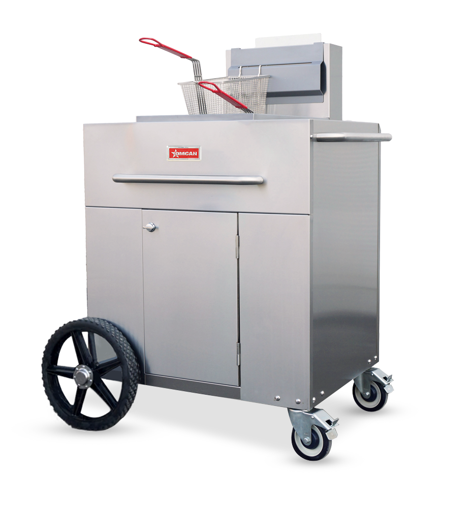 Commercial Outdoor Portable Deep Fryer Single Tank Propane 47354