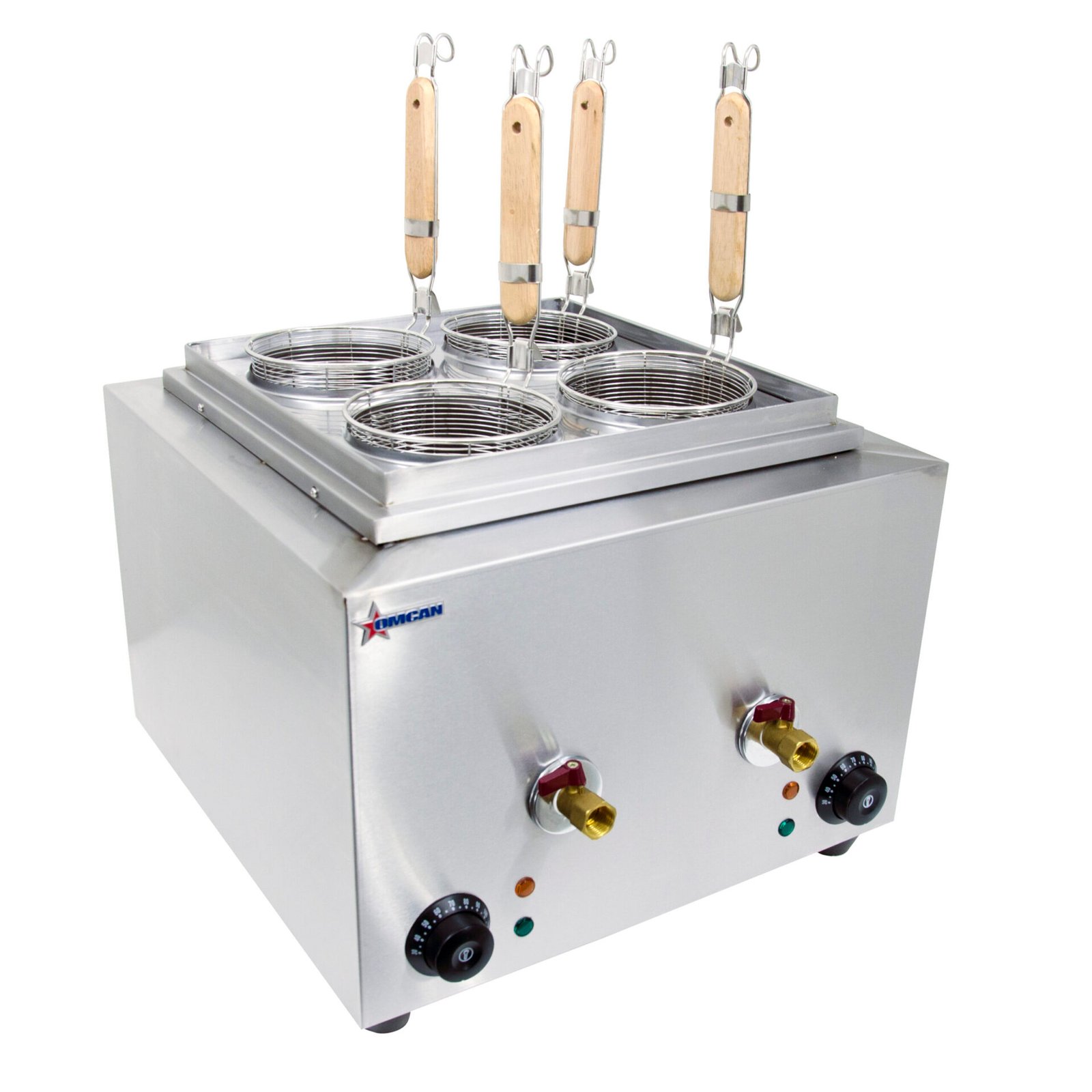 Omcan Countertop Electric Pasta Cooker – 6L (x2) capacity 43559