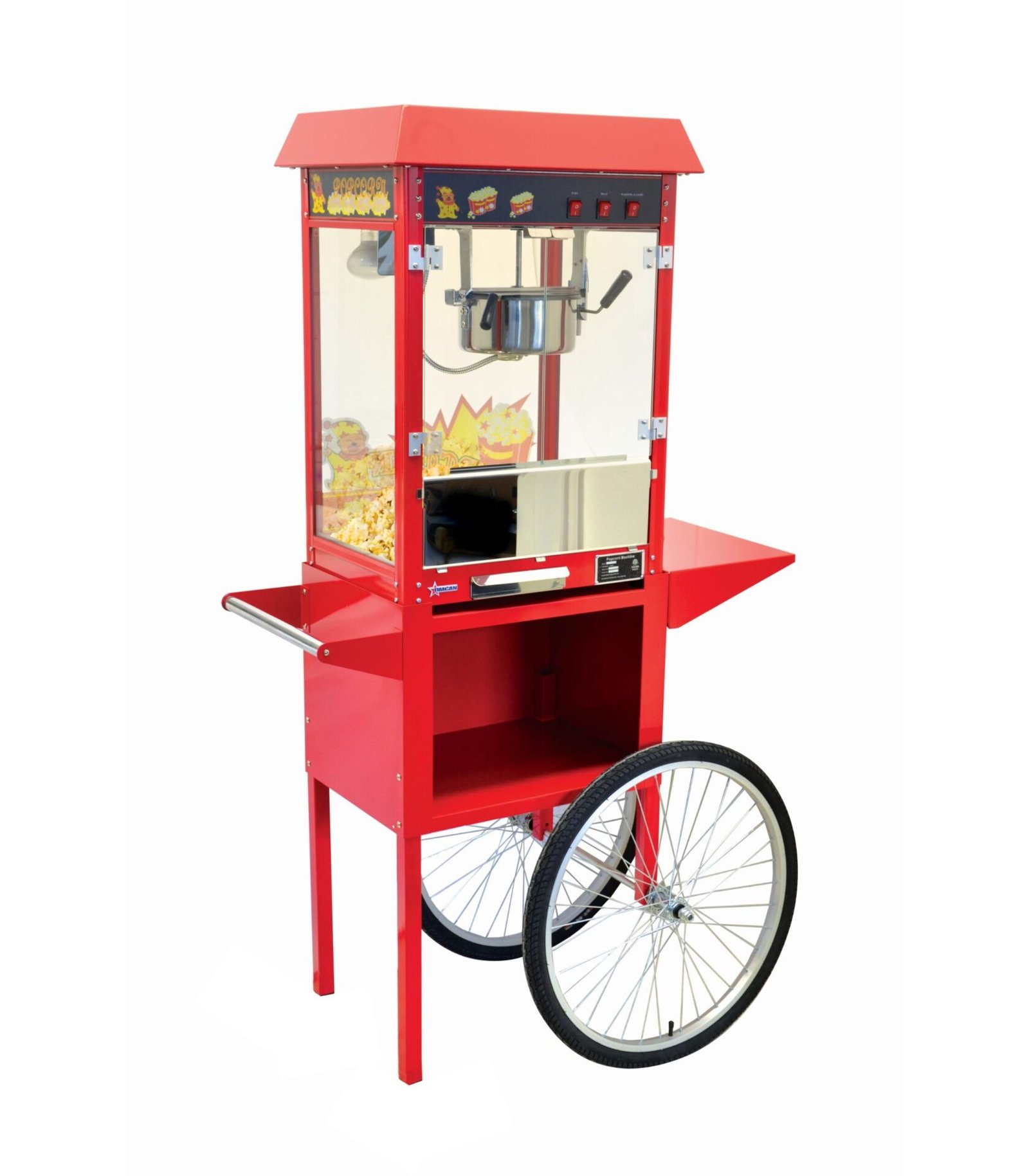 Omcan Trolley for 8 oz. Popcorn Machine 35 inch 44134