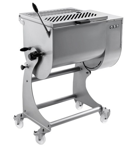 Omcan Heavy-Duty Stainless Steel Meat Mixer with 50 kg. Capacity 47134