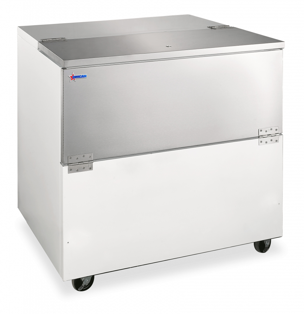 35" wide Milk Cooler12.4 cu.ft. (351 Liter) Capacity, Holds Up To 8 Milk Crates 34-inch – 120 V, 240 W 50101