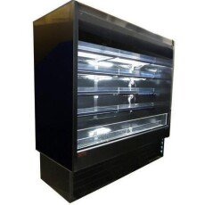 39"W x 78.5"H x 30"D Howard McCray Open Dairy Display SC-OD35E-3-LED