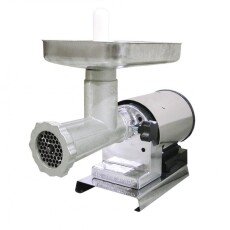 Omcan Italian Cast Iron #22 Meat Grinder with 1.25HP 41421