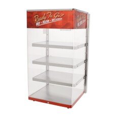 Wisco 680-4 Merchandiser Warmer Display Cabinet for Pizza & Food Products