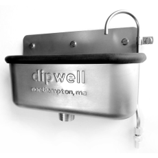 Standard Dipwell 10" Rinse Station for Ice Cream / Gelato Cabinet