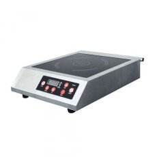 1 Burner Induction Cooker Electric 120V Stainless Steel Commercial Countertop 44415