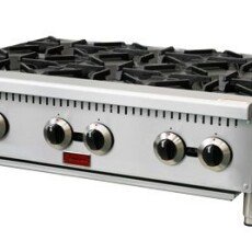 36" Hot Plate Stainless Steel Commercial Countertop 6 Burners 47381