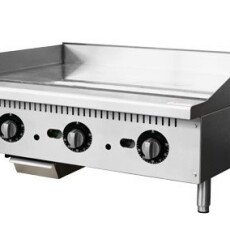 36" Griddle Thermostat Control Stainless Steel Commercial Countertop 47372