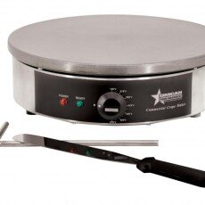 Round Crepe Electric Griddle 16" Commercial Countertop 27618