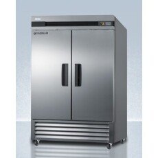 Medical Pharmacy 2 Door Reach-In Refrigerator Cooler 49 CuFt