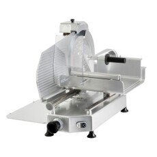 Omcan Meat Slicer 14" Horizontal Belt Driven Italian Stainless Countertop 0.50HP 39583