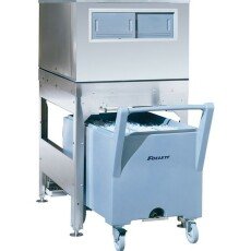 Follett Ice Storage Bin 652 lbs Capacity and Transport Cart System 240 lbs Capacity