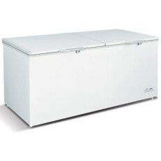 Chest Freezer with Solid Flat Top 76" Wide Omcan 46505