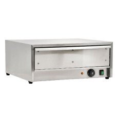 Bun Warmer, Dry Heat, 32 Standard Hot Dog Buns Capacity 450 W, 120V 43623