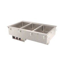 3 Well 120-volt 3000-watt modular drop-in hot well with manifold drain, thermostatic controls and Auto-Fill system 3640481