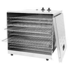 Omcan Stainless Steel Food Dehydrator with 10 Racks 43222