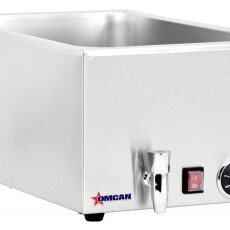1 Chamber Food Warmer with 2 Half-size Pans or 1 Full-size Pan Capacity 19076
