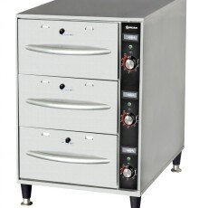 Omcan Triple Freestanding Narrow Warming Drawer – 120 V, 1350W 47547