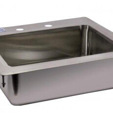 Omcan Stainless Steel Single Drop in Sink with Flat Top 14″ x 10″ x 5″ 39781