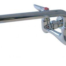 Compartment Sink 8" on Center Faucet Taps with 14" Spout 18x18 and larger sinks 23517