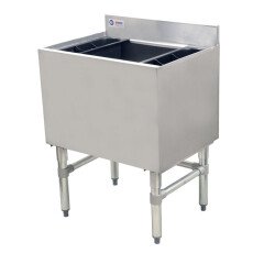 Omcan Stainless Steel Ice Bin 24-inch 43475