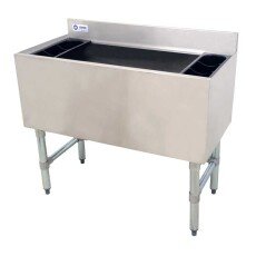 Omcan Stainless Steel Ice Bin 36-inch 43476