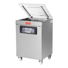 Omcan Turbovac Heavy-Duty Vacuum Packaging Machine with 16.5″ Seal Length and 21 m³ Vacuum Pump 59020