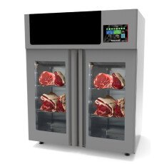Omcan Maturmeat® 60 kg Dry Aging Cabinet with ClimaTouch® and Fumotic® 45143