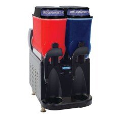 Ultra NX Bunn Black 120V Frozen Beverage 2 Hopper System 58000.0010-V