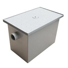 Omcan Grease Trap Interceptor 4GPM with 8 lbs. capacity 46560