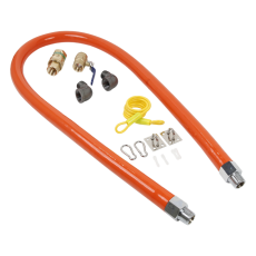 36″ x 3/4" Commercial Gas Hose Kit - 47775