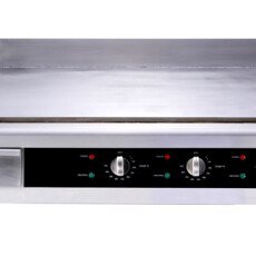 30″ Countertop Stainless Steel Electric Griddle with 30″ x 15.5″ Cooking Area – 220V, 4500W 43214