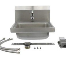 Intelli-Flo EZ Electronic Hand Wash Station with Thermostatic Mixing Valve and 1.5 gpm Laminar Flow - KE25-B031-CB1