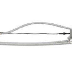 Z Component Hardware Intelli-Flo EZ Electronic Deck Mount Faucet 6-1/2" Gooseneck Spout AC Powered with Thermostatic Mixing Valve and 1.5 gpm Laminar Flow - KE19-4102-SD1