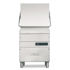 High Temperature DIHR HT 11 USA Single Skin Hood-Type Commercial Dishwasher
