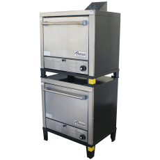 Peerless Pizza Oven Double Stack Gas Bake Oven 30" Wide NG 60,000 BTU C231B-NL
