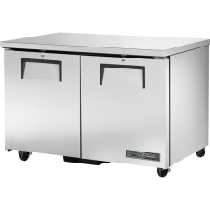 45" True Solid Door Undercounter Cooler TUC-48-HC-NL