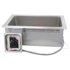APW WYOTT TOP MOUNTED INSULATED HOT FOOD WELL – ONE WELL WITH DRAIN - HFW-1DS WR