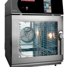 Mini Electric Combi Oven with Touch Screen Controls 6 Pan 12" x 20" BLCT-6E-V